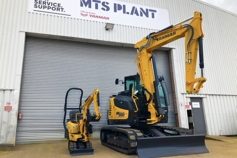 MTS Plant expanding territory in Scotland with Yanmar Construction Equipment