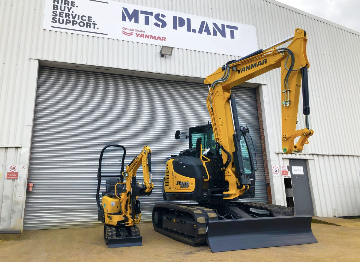 MTS Plant expanding territory in Scotland with Yanmar Construction Equipment