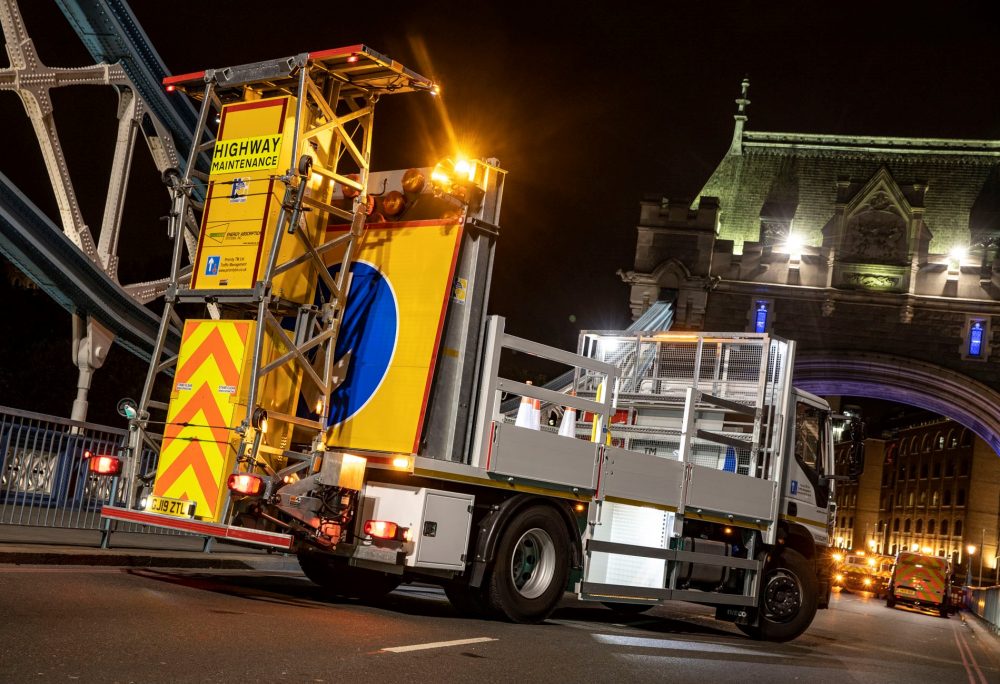 Bevan's stubby road maintenance truck proves a capital asset for Priority TM