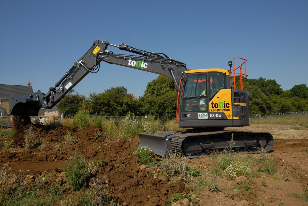 Tonic Construction breaks with tradition with six new Volvo excavators