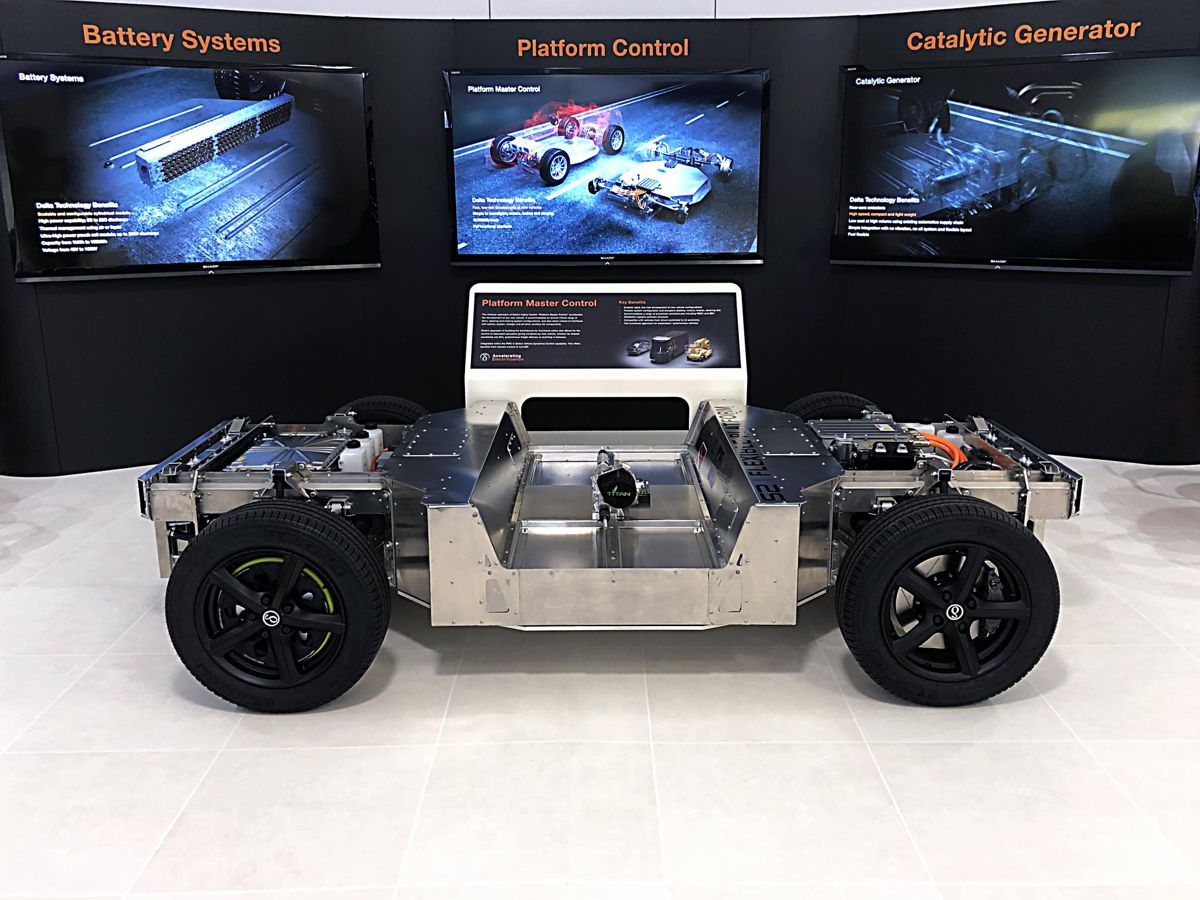 Delta Motorsport launches autonomous electric vehicle platform at Cenex