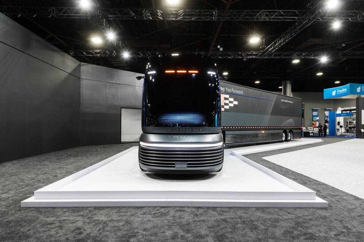Hyundai reveals their Truck Mobility Vision at NACV Show