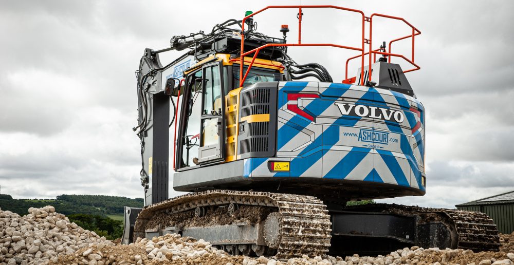 New Volvo excavators, loaders and a paver