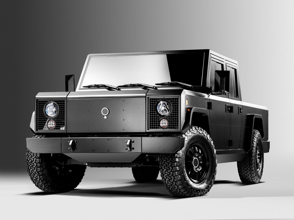Bollinger Motors reveals 4 Door B1 and B2 Electric Trucks