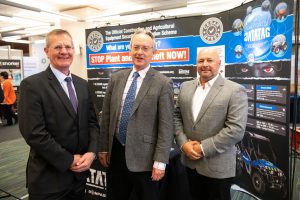 Left to right: CEA Consultant, Clive Harris, CEA Chief Executive, Rob Oliver and Datatag Managing Director, Kevin Howells. Datatag delivers the CESAR Scheme on behalf of the CEA.