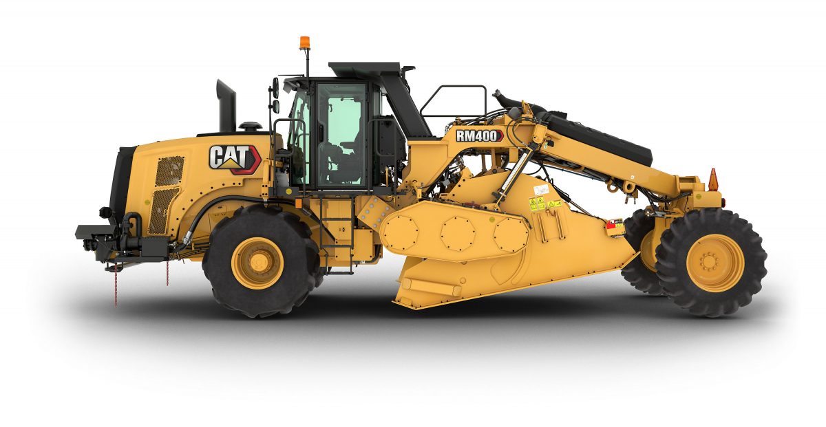 Caterpillar announces RM400 Rotary Mixer for reclamation and soil stabilization