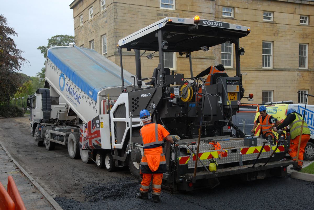 Ashcourt Group upgrade with new Volvo excavators, loaders and a paver