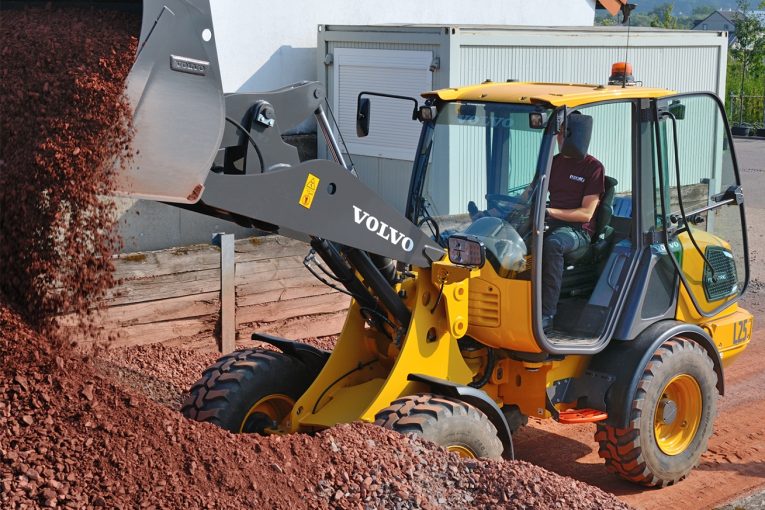 German tree farm putting Volvo's first electric compact wheel loader to the test