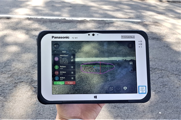 MobileWorxs introduces 3D measuring software for pothole inspection