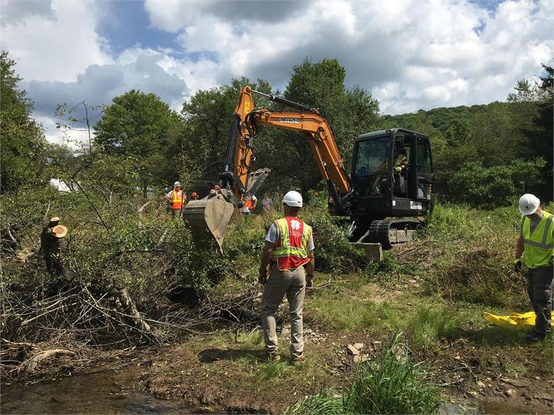 Medico Industries supporting Team Rubicon Flood Mitigation in Pennsylvania