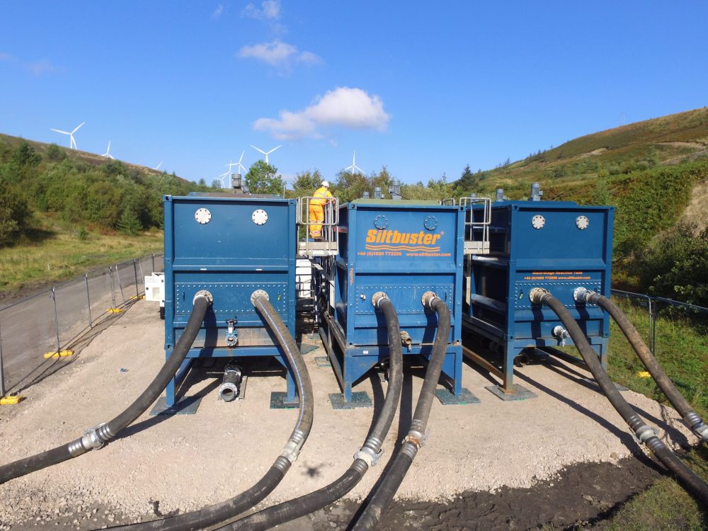 Siltbuster deploys large temporary Modular Water Treatment Systems for Welsh Water