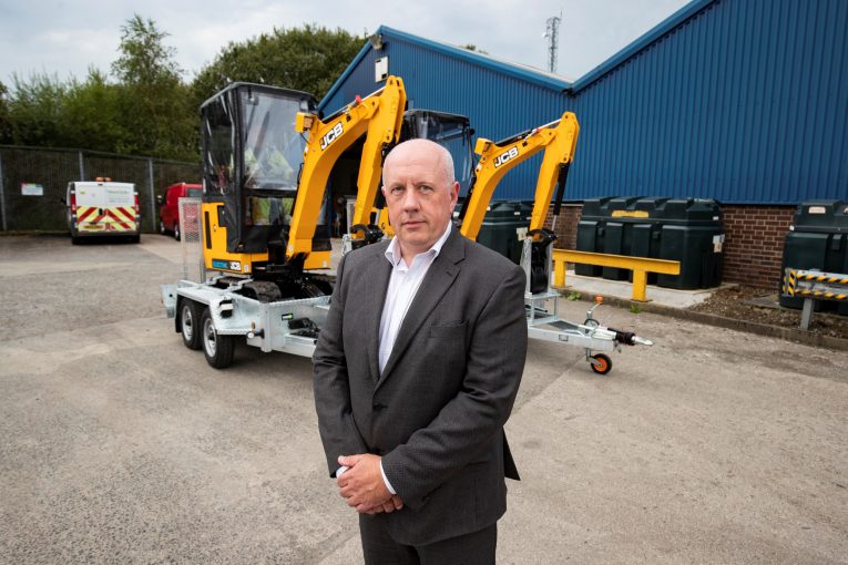 Electricity North West invests in new JCB Electric Diggers