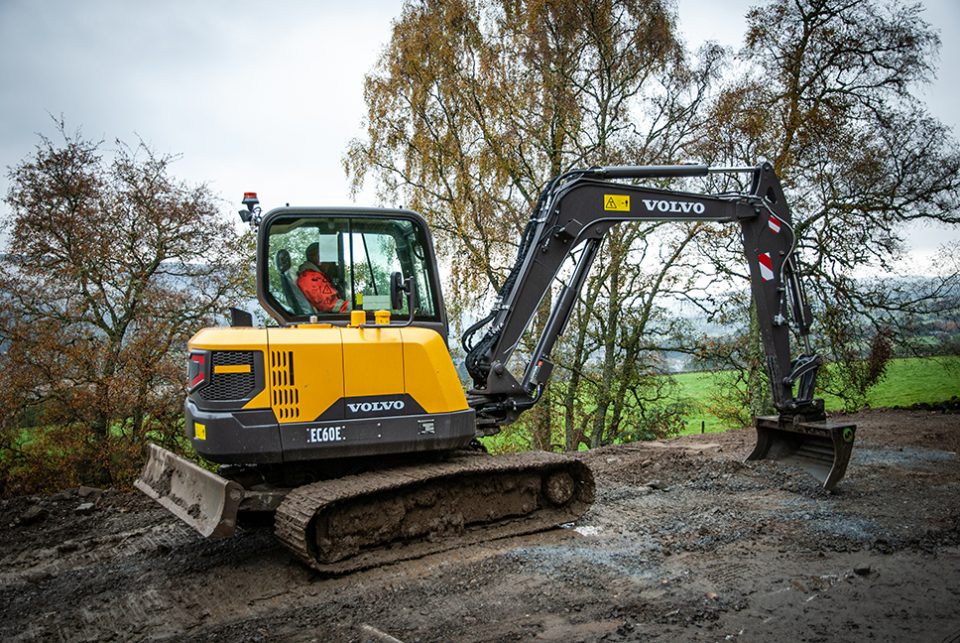 G A Henderson Plant Contractors bags a VolvoCE EC60E Excavator