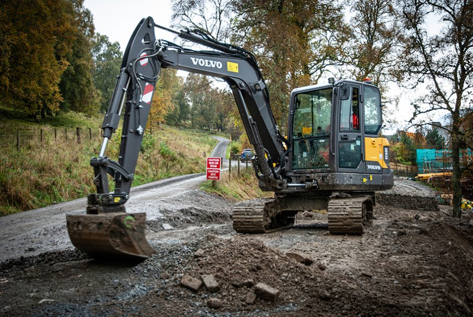 G A Henderson Plant Contractors bags a VolvoCE EC60E Excavator