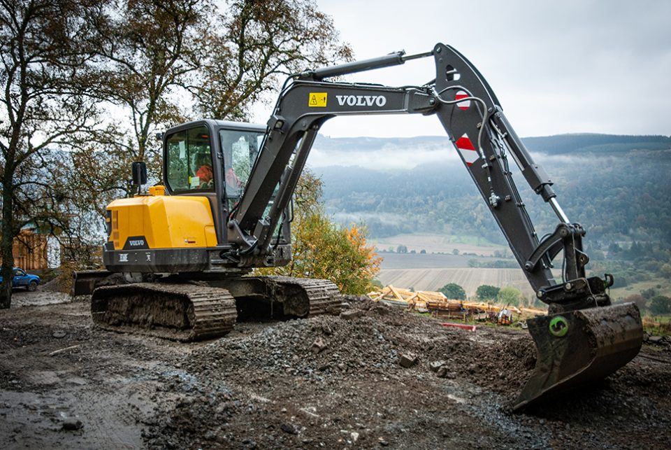 G A Henderson Plant Contractors bags a VolvoCE EC60E Excavator