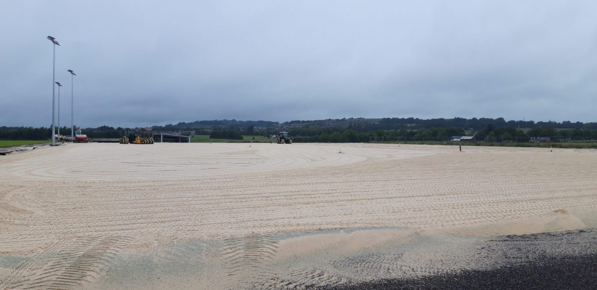 Levenseat ProPitch sand provides the new base for Aberdeen FC development