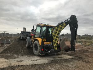 S and S Plant takes delivery of first Mecalac TLB890 backhoe loader with Active Drive