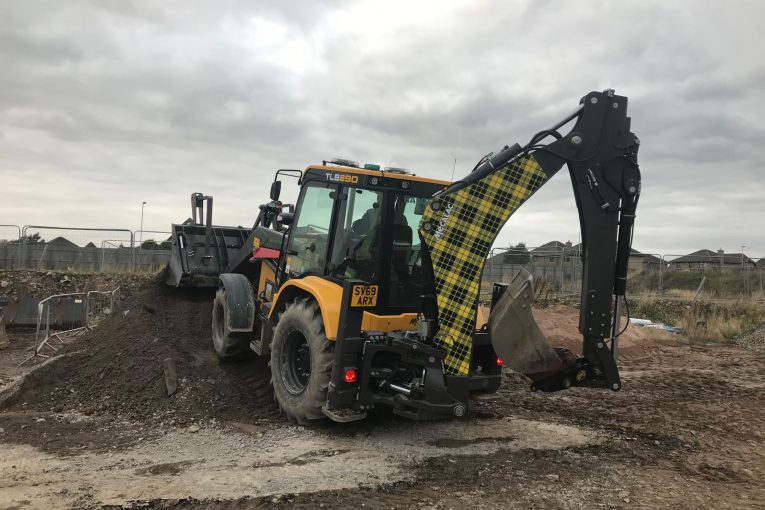 S and S Plant takes delivery of first Mecalac TLB890 backhoe loader with Active Drive