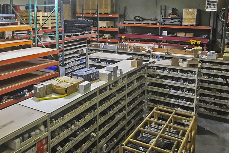 Brokk upgrades their parts warehouse facilities  for better service and turnaround