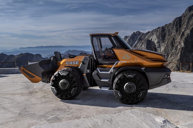 CaseCE wins Good Design Award for ProjectTETRA methane-powered wheel loader concept