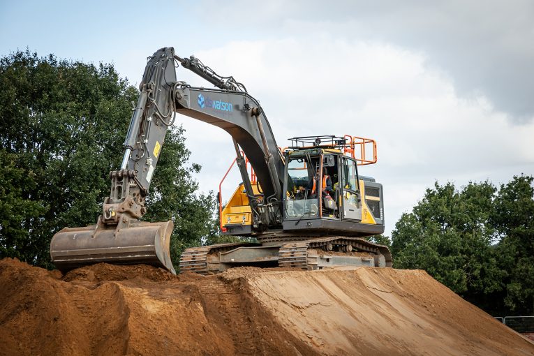 DS Watson Civil Engineering (Anglia) Ltd invests in a range of Volvo excavators