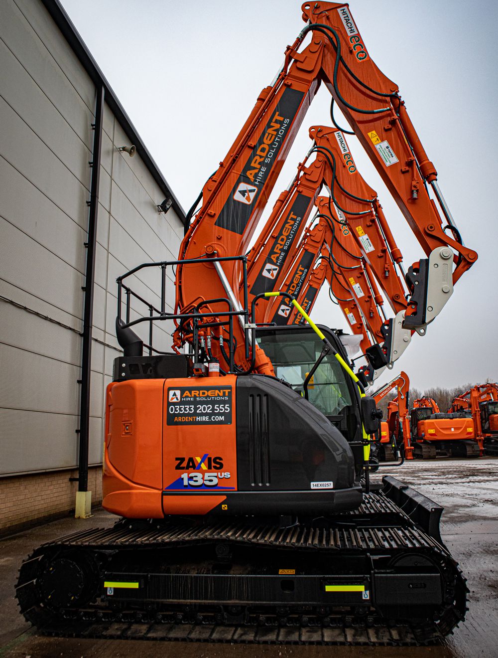 Hire company adds to £2m Hitachi Construction Equipment investment for Christmas