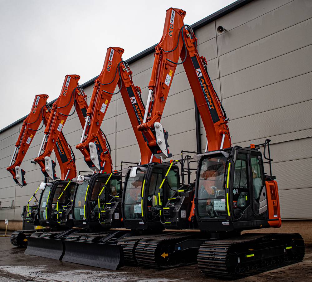 Ardent adds to £2m Hitachi Construction Equipment investment for Christmas