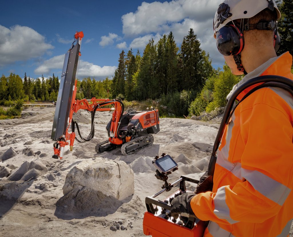 Sandvik Dino DC410Ri gets an upgrade with full radio remote control