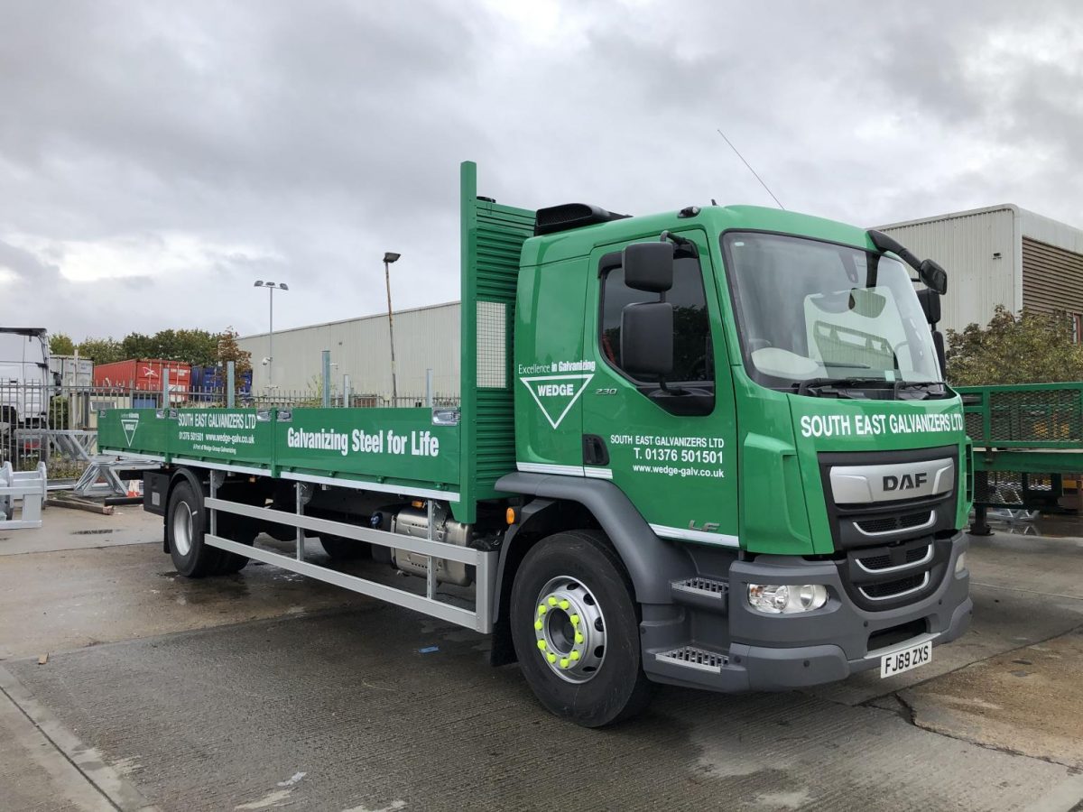 Wedge Group's new livery helps to galvanize their nationwide fleet