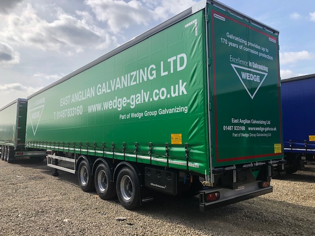 Wedge Group's new livery helps to galvanize their nationwide fleet