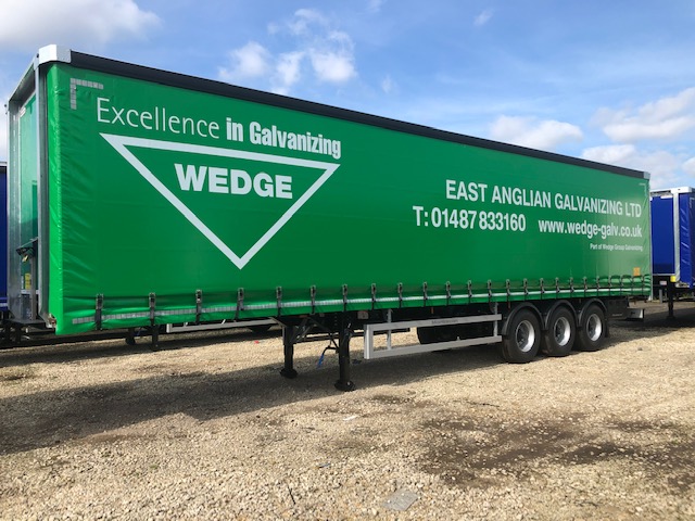 Wedge Group's new livery helps to galvanize their nationwide fleet