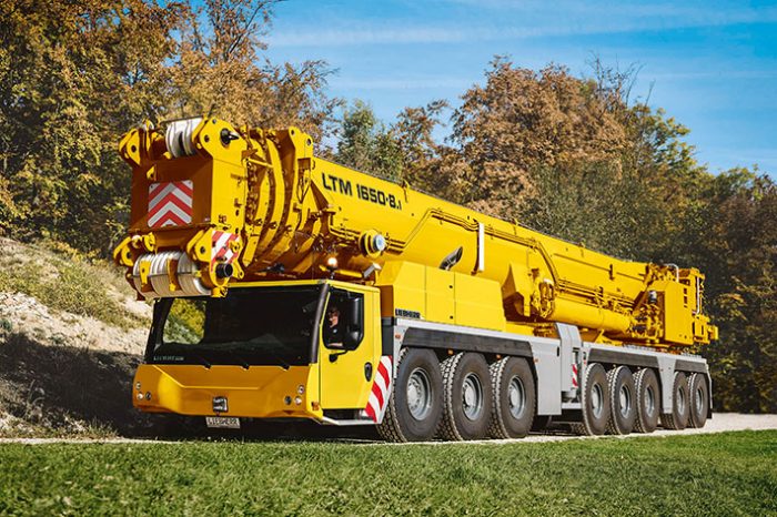 The Liebherr LTM 1650-8.1 mobile crane is designed to deliver maximum performance.