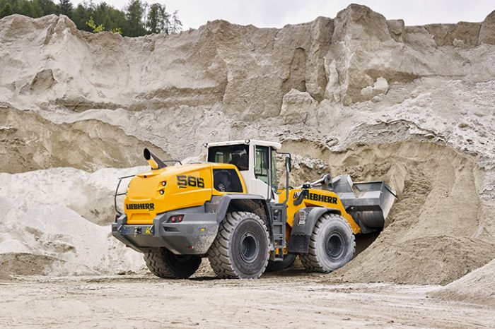 The L 566 XPower® presented at the Conexpo 2020 is equipped with numerous new assistance systems and the new joystick steering system for Liebherr wheel loaders. Featured at ConExpo.