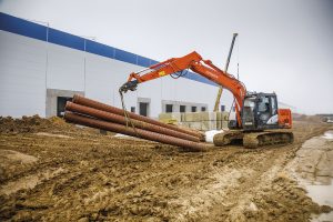 Hitachi Premium Used ZX130LCN-5 Excavator heads to the Czech Republic