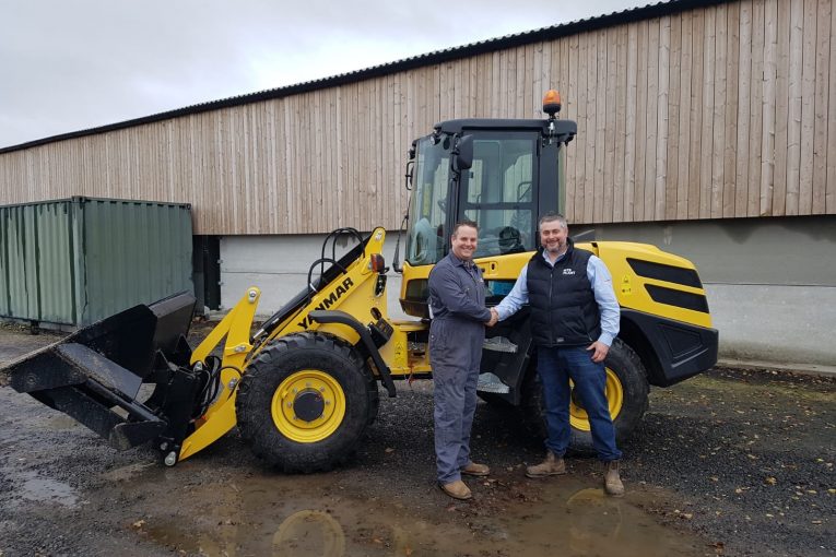 First Yanmar V80 wheel loader in the UK heads for Yorkshire's Masters Spreading