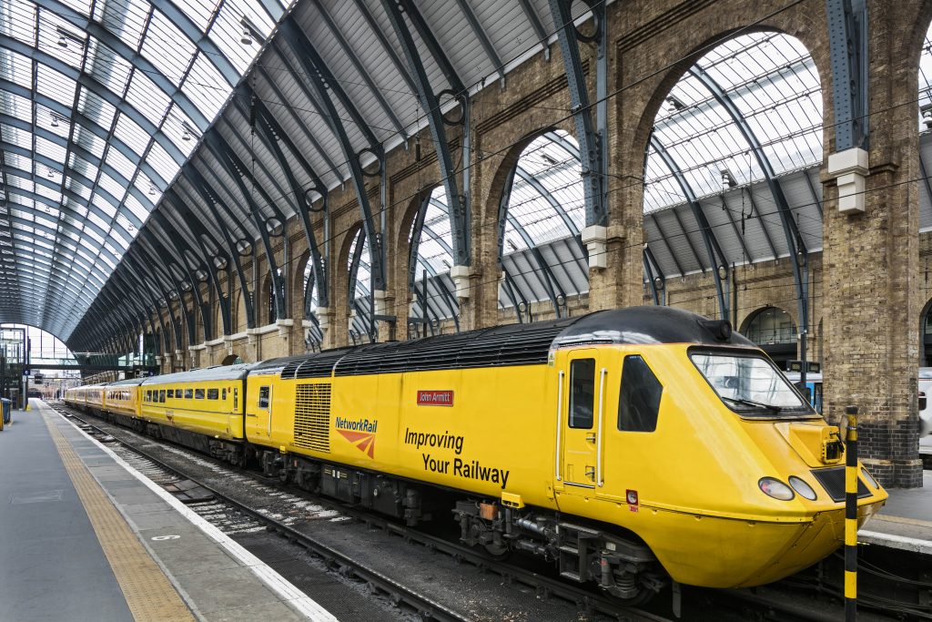 New Maintenance Train (NMT) at King's Cross platform