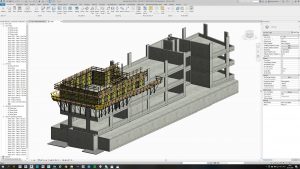 Doka used the software DokaCAD for Revit to map the formwork solutions for the SOFiSTiK office building project in Germany. Copyright: Doka