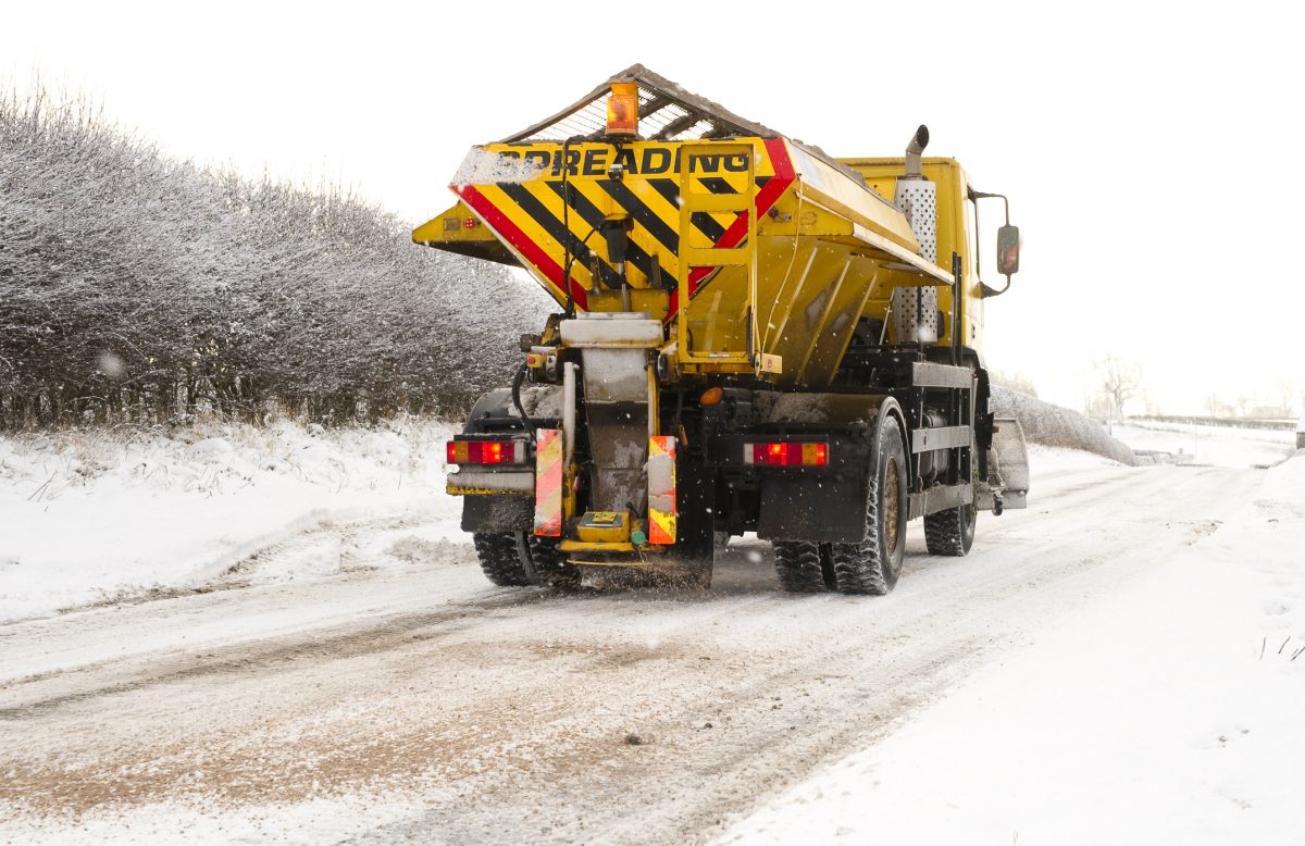 Kier Highways' gritters hit the road thanks to A1 Training