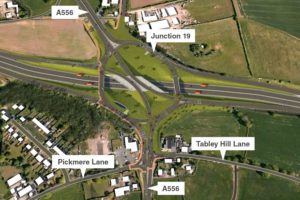 Highways England holding information events for major Knutsford M6 junction works