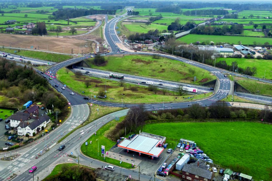 Highways England holding information events for major Knutsford M6 junction works