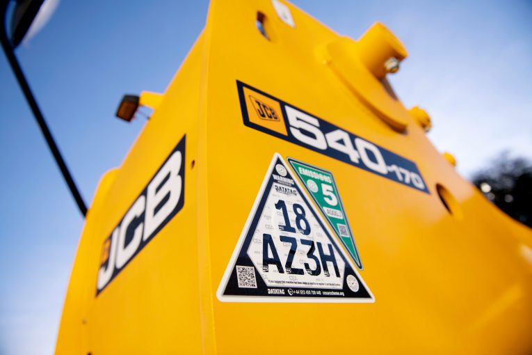 JCB makes CESAR Emissions Compliance Verification standard on their equipment