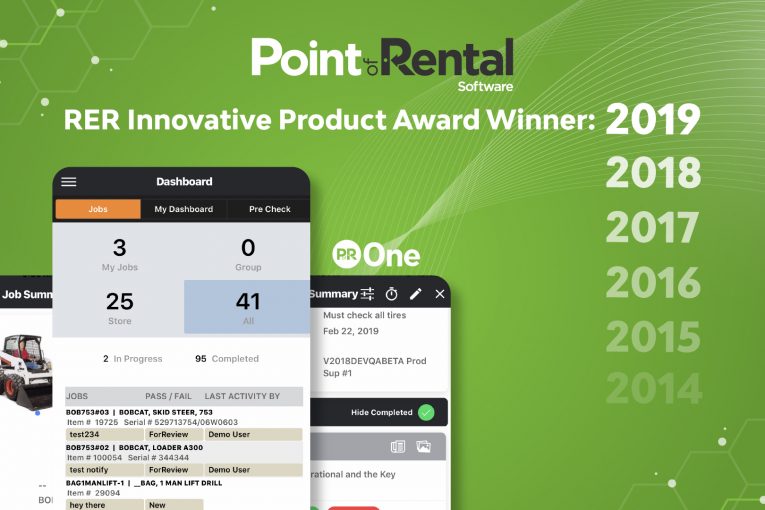 Point of Rental earns 6th Rental Equipment Register Innovation Award