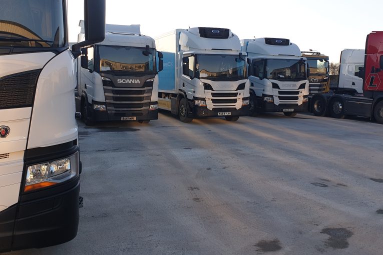 Scania depot in Newcastle expertly resurfaced by Miles Macadam