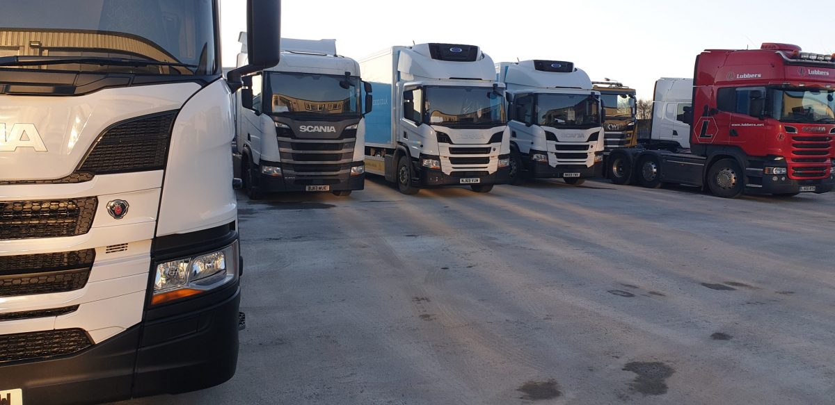 Scania depot in Newcastle expertly resurfaced by Miles Macadam