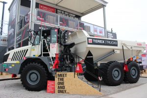 Terex Trucks will have both the TA300 and TA400 articulated haulers on the company’s F3432 booth.