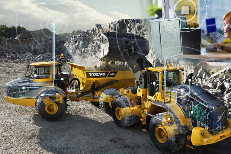 CareTrack and ACTIVE CARE services for Volvo Construction Equipment