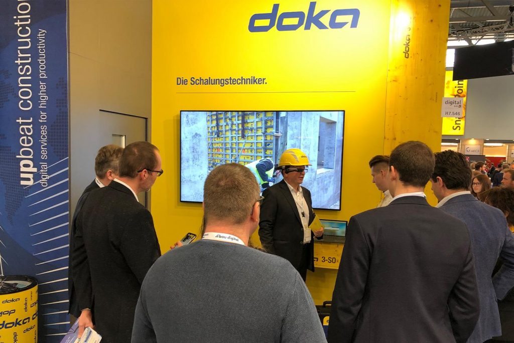 After three auspicious days at digitalBAU, the experts from Doka were able to draw a satisfying conclusion. Photo: digitalBAU_Doka_3.jpg, Copyright: Doka