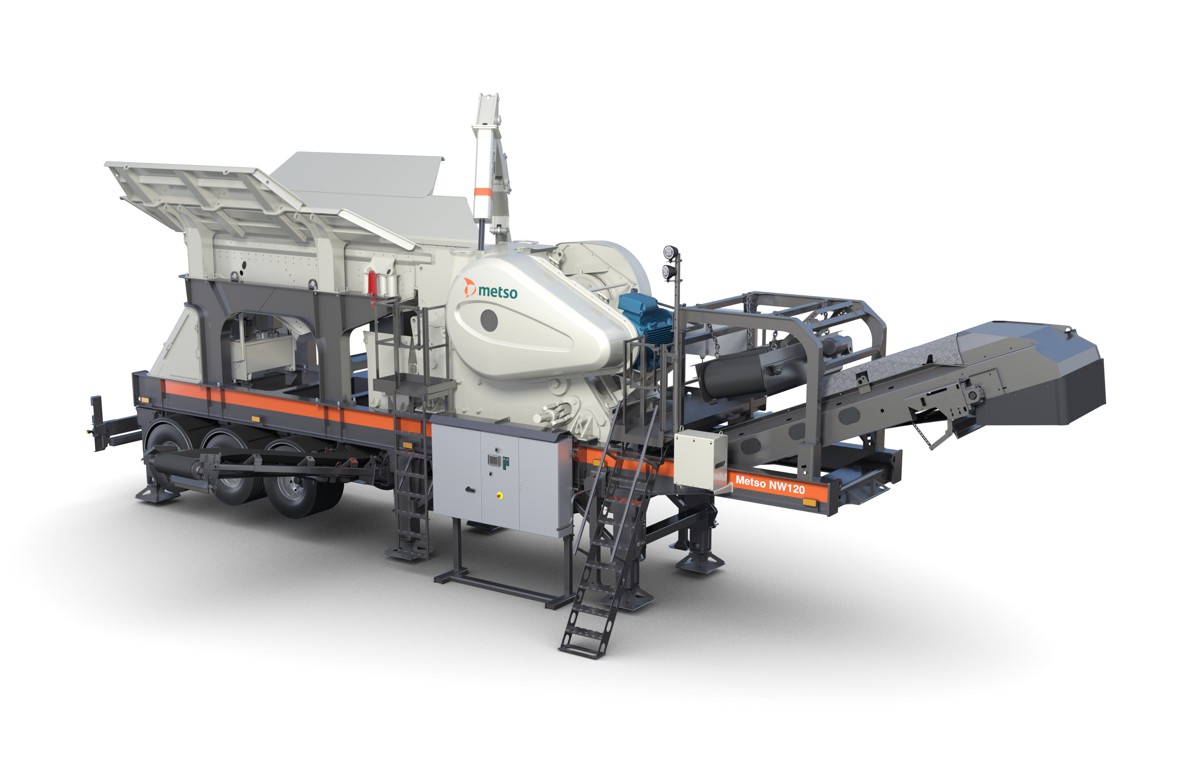 Metso launched NW Rapid crusher range for the North American market at CONEXPO