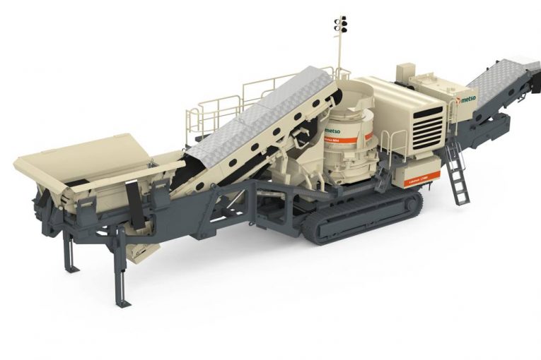 Special edition Metso Lokotrack LT4MX mobile cone crusher debuts at CONEXPO CONAGG