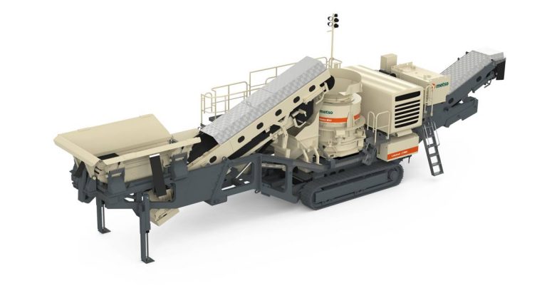 Special edition Metso Lokotrack LT4MX mobile cone crusher debuts at CONEXPO CONAGG